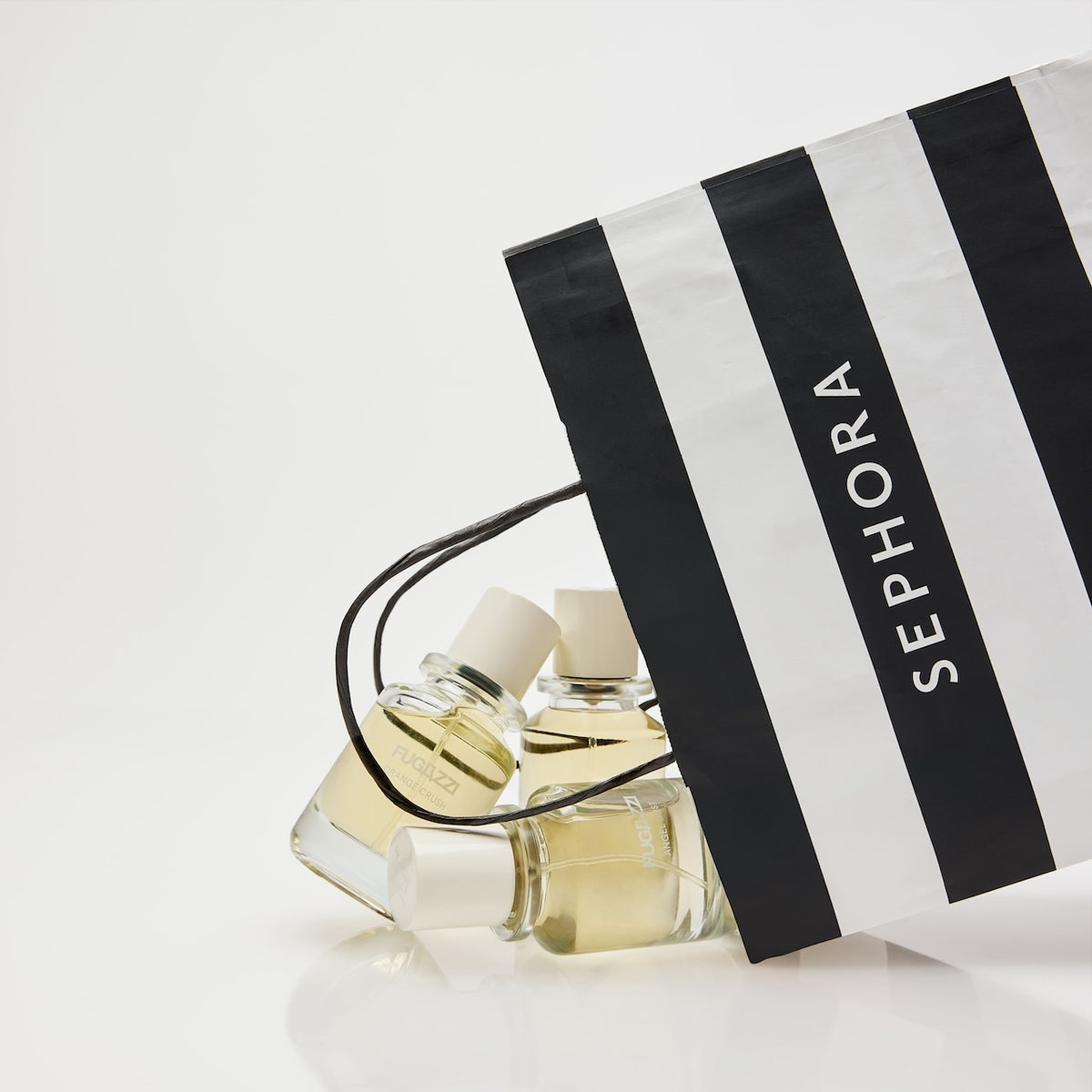 Fugazzi fragrance in red smoke