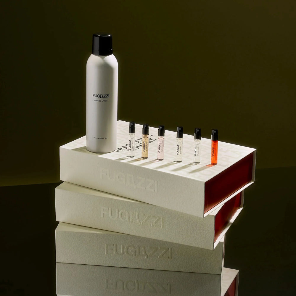 Gourmand fragrances arranged together