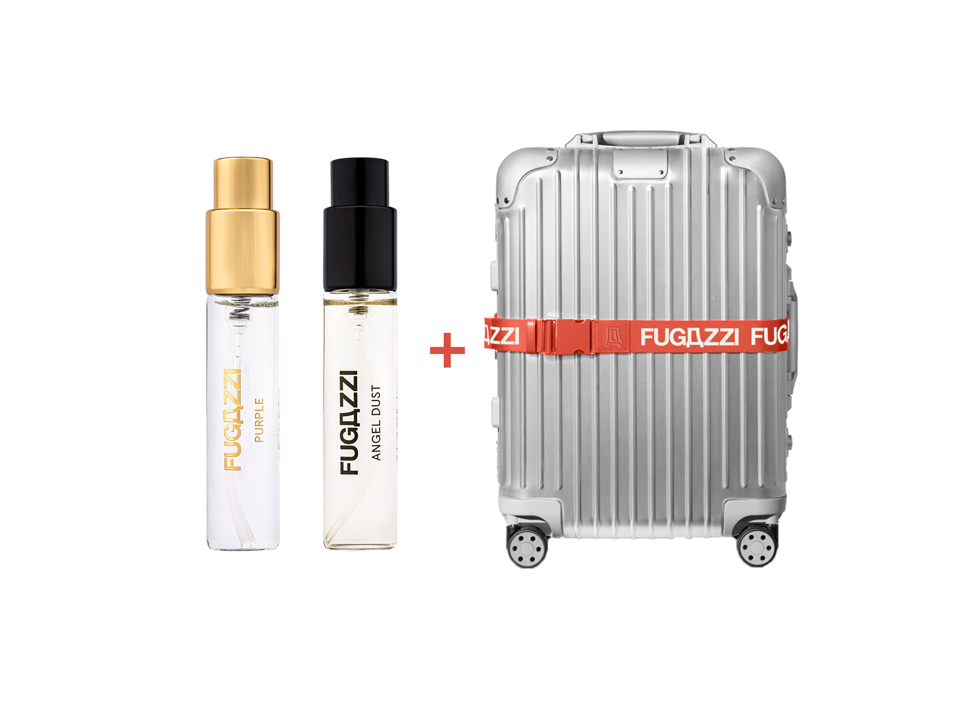 Travel Bundle 2x8ml + Luggage belt Fugazzi Fragrances