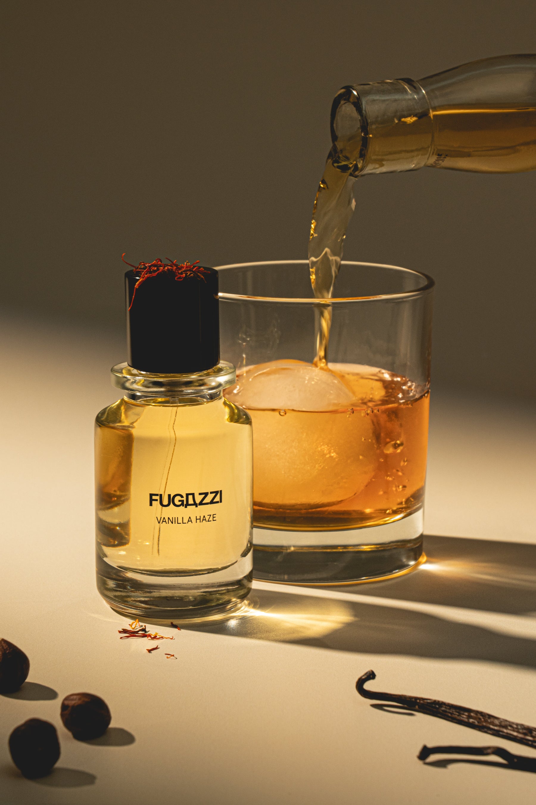 Fugazzi gourmand fragrance editorial