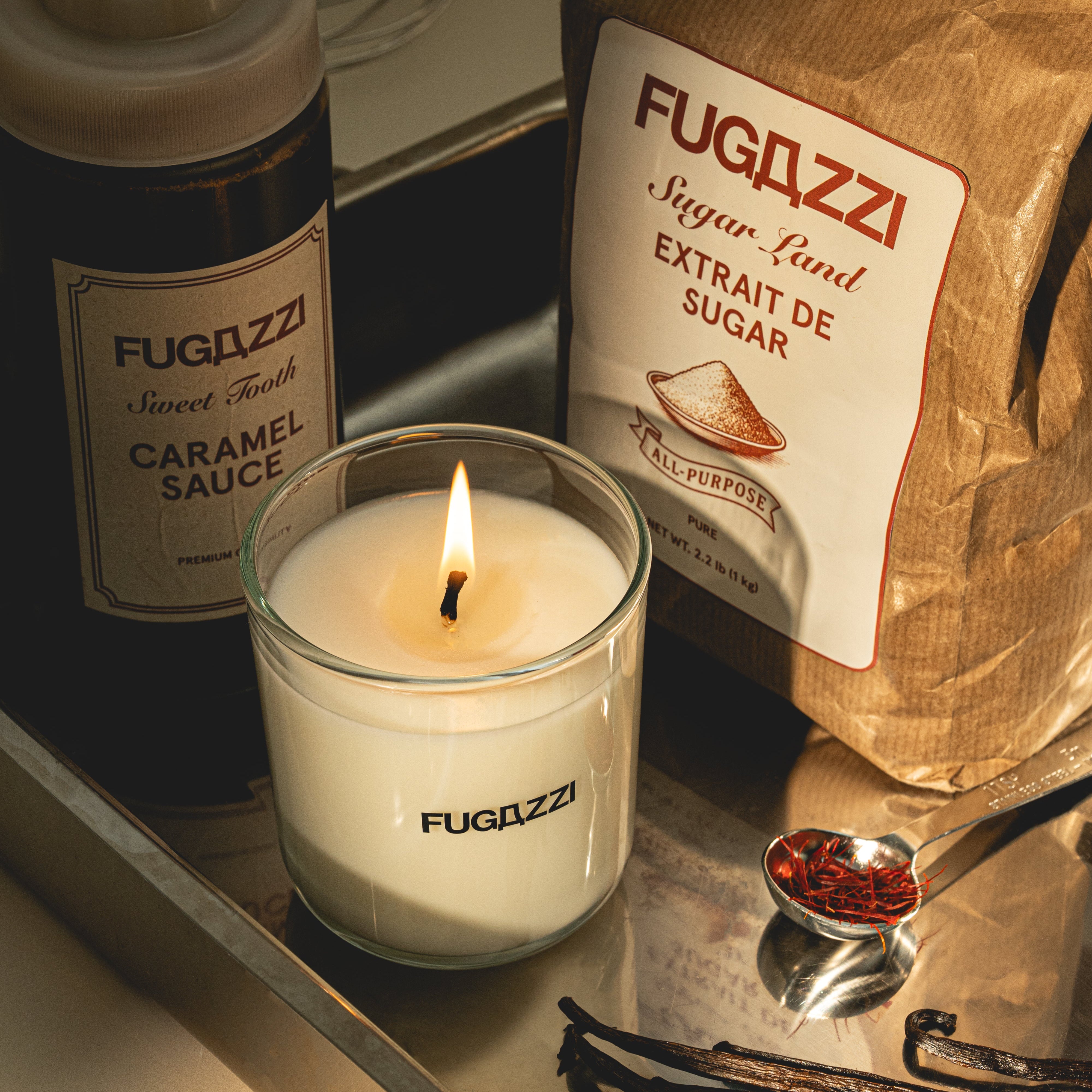 Vanilla Haze Candle Fugazzi Fragrances