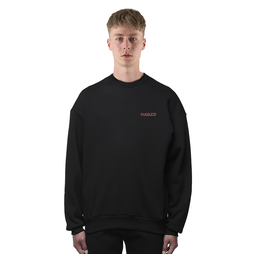 FUGAZZI CREWNECK BLACK Fugazzi Fragrances