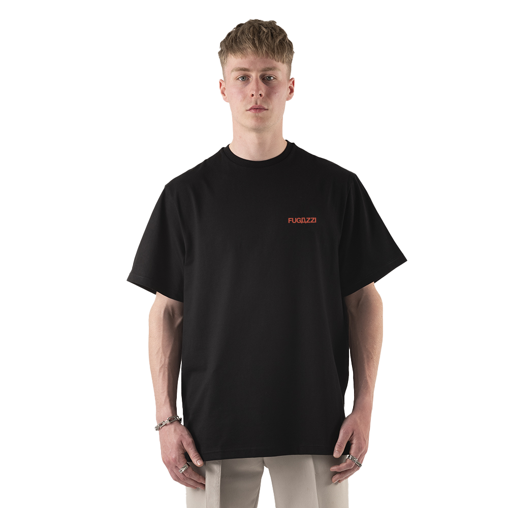 FUGAZZI AIR LOGO T-SHIRT BLACK Fugazzi Fragrances