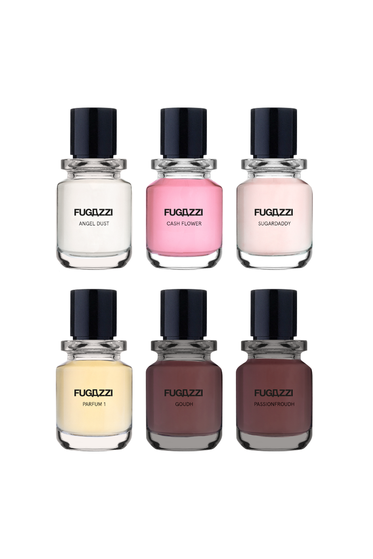 Fragrance Luxury Set - 6 x 15ML Fugazzi Fragrances